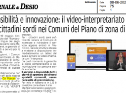 Accessibilità e innovazione: il video-interpretariato in LIS per i cittadini sordi nei Comuni del Piano di zona di Desio